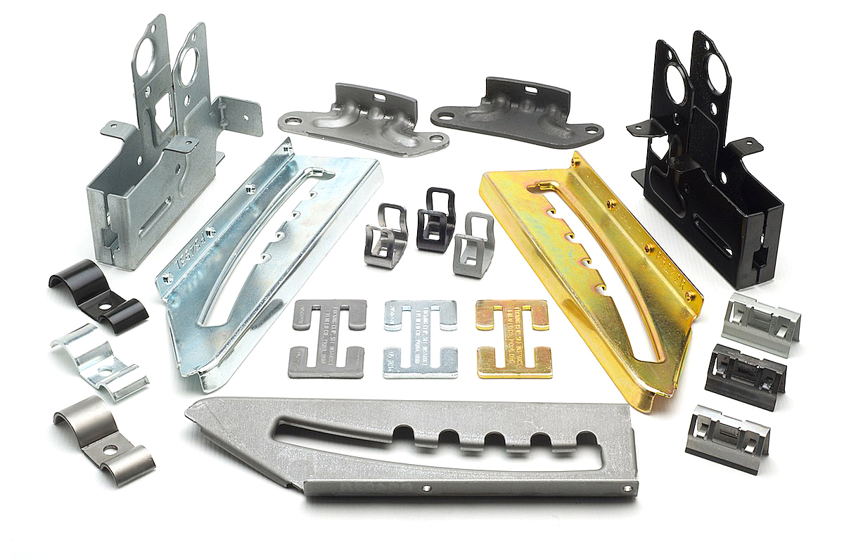 Precision metal formed components manufactured by Ampex Metal Products
